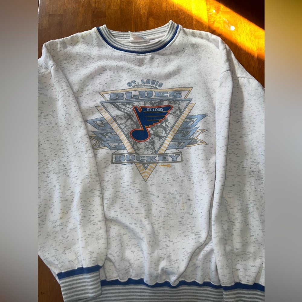 1991 St. Louis Blues Swingster Sweatshirt